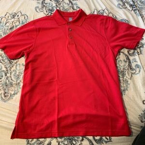 Dark pink men’s size large PGA tour polo shirt